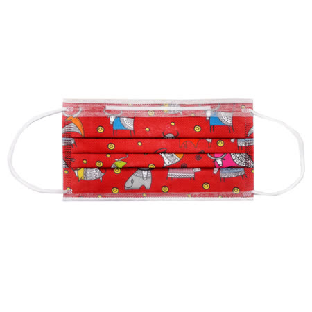 【愛貝恩】醫用口罩
鬥牛趣紅 30入