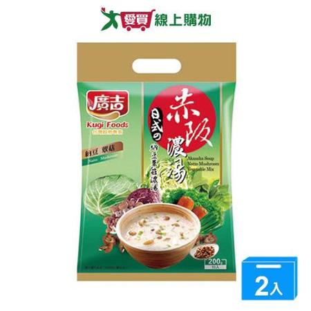 廣吉 赤阪濃湯納豆蕈菇(20G/10包)【兩入組】