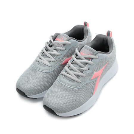 Diadora 生活時尚輕量跑鞋灰粉da 女鞋 Friday購物