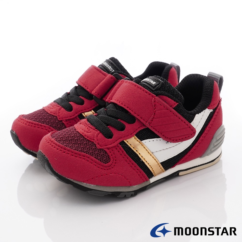 日本Moonstar月星機能童鞋-HI系列機能鞋款(MSC2121S62紅-15-19cm)