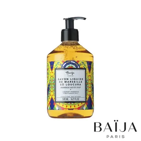 【巴黎百嘉 Baija Paris 】里約嘉年華 古法液體馬賽皂 (香櫞百香果) 500ml