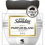 日本【小林製藥】Sawaday PARFUM 車用芳香劑90g-白色花香