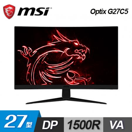 MSI 微星 27型 Optix G27C5 VA曲面電競螢幕