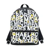 MICHAEL KORS COOPER MK塗層滿版後背包-黃