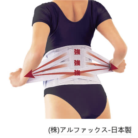 感恩使者 護具 護腰 - 老人用品 銀髮族 護腰帶 安定保護腰部 S-3L 日本製 ALPHAX [202509、16、23、30]