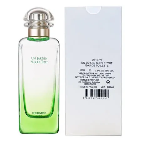 HERMES 愛馬仕 屋頂花園淡香水 100ml-Tester包裝