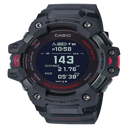 CASIO 心率偵測 x GPS
 衛星定位藍芽多功能腕錶