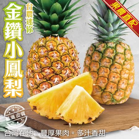 台農迷你
金鑽小鳳梨原裝12kg