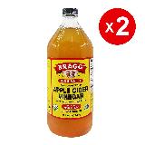 【BRAGG】有機蘋果醋2瓶組(946ml*2瓶)