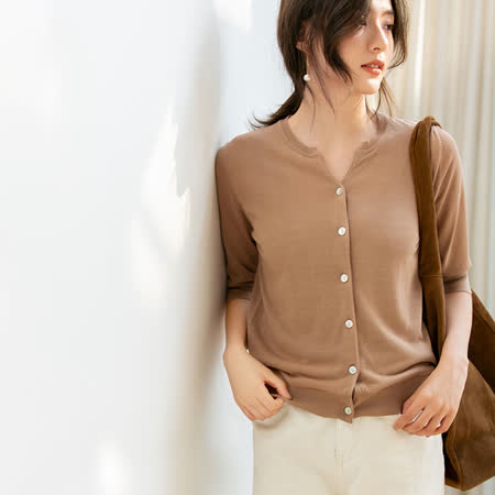 nata 唯美排扣針織開衫（共七色）