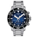 TISSOT天梭 SEASTAR 海洋之星 計時潛水腕錶 / T1204171104101 / 45.5mm