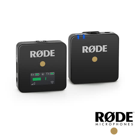 【RODE】Wireless GO 小型無線麥克風 黑色版 領夾式 腰掛式 2.4GHz 輕巧 正成公司貨