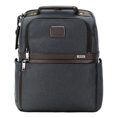 TUMI ALPHA 3系列15吋筆電後背包(碳黑)