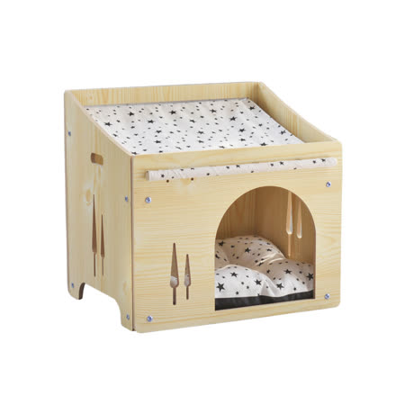  寵物四季通用薄墊
原木寵物窩