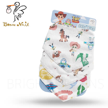 Bonne Nuit
迪士尼三角圍兜3入組 