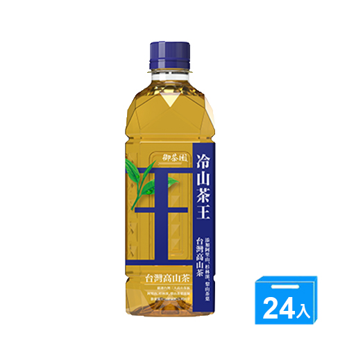 御茶園冷山茶王500mlx24