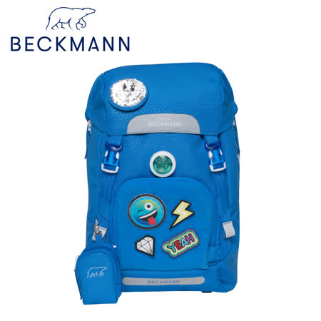 【Beckmann】兒童護脊書包 22L - 閃亮布章