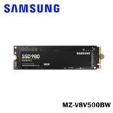 三星 980PCIe 3.0 NVMe M.2 SSD 500GB 固態硬碟 MZ-V8V500BW