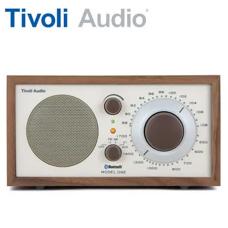 Tivoli Audio Model One AM FM 藍芽桌上型收音機 米白 胡桃木 