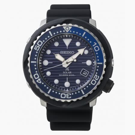 SEIKO精工 PROSPEX系列 DIVER SCUBA 太陽能潛水腕錶 / SNE518P1 / V157-0CX0A