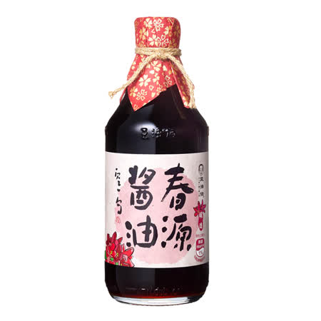 【豆油伯】春源釀造
醬油 500ML / 2入