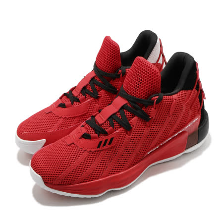 adidas 籃球鞋 Dame 7 GCA 運動 男鞋 愛迪達 三線 里拉德 透氣 球鞋 穿搭 紅 黑 FZ0206 FZ0206