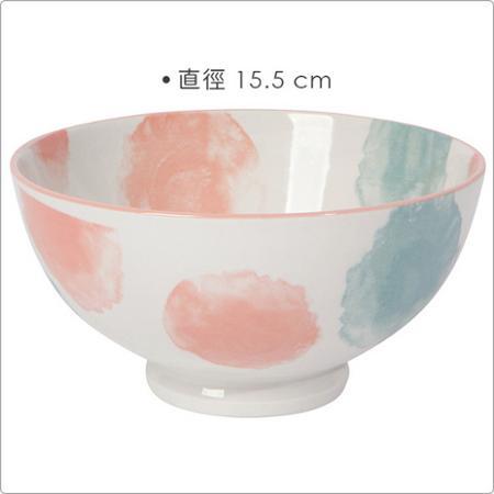 《NOW》瓷製餐碗(粉綿雲15.5cm)