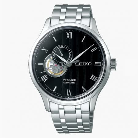 SEIKO精工 PRESAGE系列 開芯機械腕錶 / SSA377J1 / 4R39-00W0D