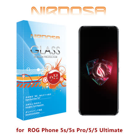 NIRDOSA ASUS ROG Phone 5s/5s Pro/5/5 Ultimate 9H 鋼化玻璃 螢幕保護貼