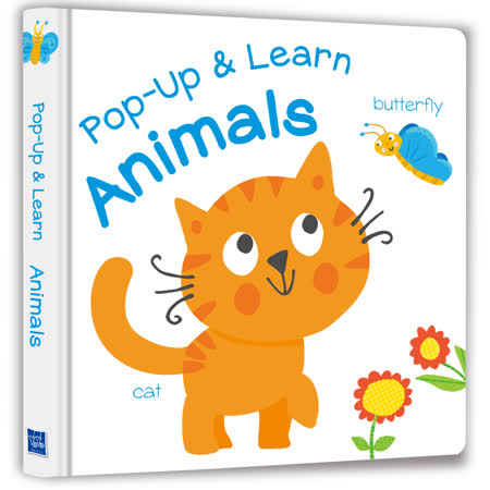 【幼福】【Listen & Learn Series】Pop-Up & Learn Animals（可愛互動立體書：驚奇動物）