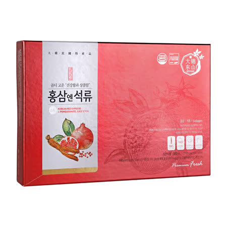 【大東】
紅蔘石榴飲30入/盒