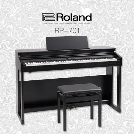 ROLAND樂蘭 / 掀蓋式數位鋼琴 RP701 黑色 / 公司貨保固