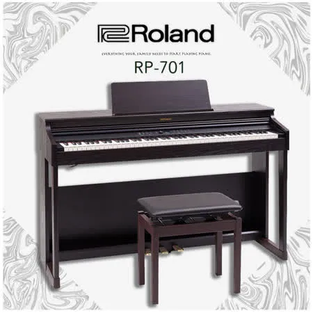 ROLAND樂蘭 / 掀蓋式數位鋼琴 RP701 玫瑰木色 / 公司貨保固