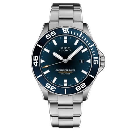 MIDO美度 Ocean Star
 600米 潛水機械腕錶