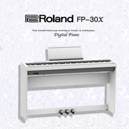 Roland Fp 30x 數位鋼琴 套組 公司貨保固 白色 Friday購物 Roland Fp 30x 數位鋼琴 套組 公司貨保固 白色 Friday購物