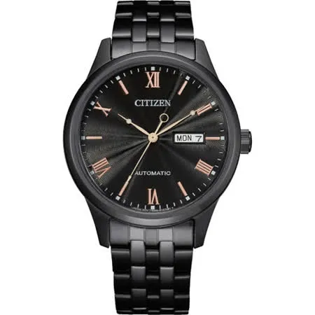 CITIZEN 星辰羅馬日曆機械手錶 NH7505-84E