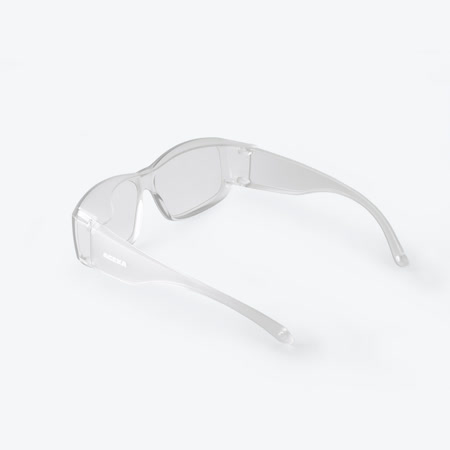 【ACEKA】外掛式必備款方框套鏡/護目鏡/安全眼鏡/防護眼鏡