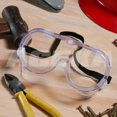 【ACEKA】全罩式/外掛式PVC透氣套鏡/護目鏡/安全眼鏡/防護眼鏡