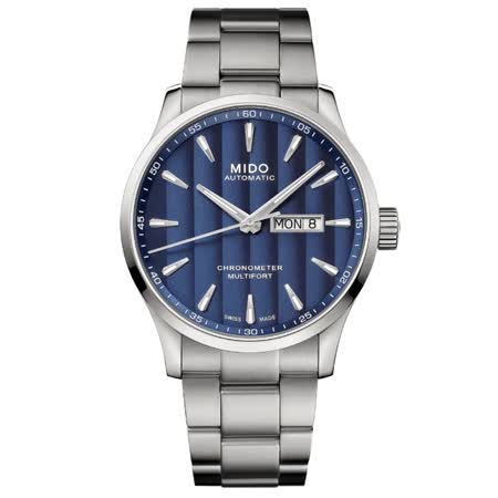 MIDO美度 MULTIFORT 先鋒系列 天文台認證機械腕錶 / M0384311104100 / 42mm