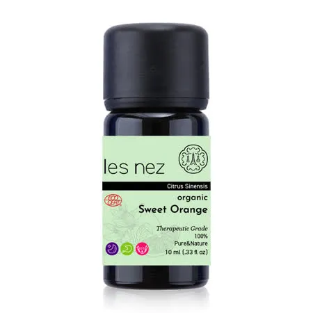 【Les nez 香鼻子】天然單方有機認證 甜橙純精油 10ML