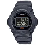 CASIO 卡西歐 電子錶 橡膠錶帶 防水50米 LED背光照明(W-219H-8B)