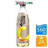 味丹More+氣泡水百香果風味560mlx24入/箱【愛買】