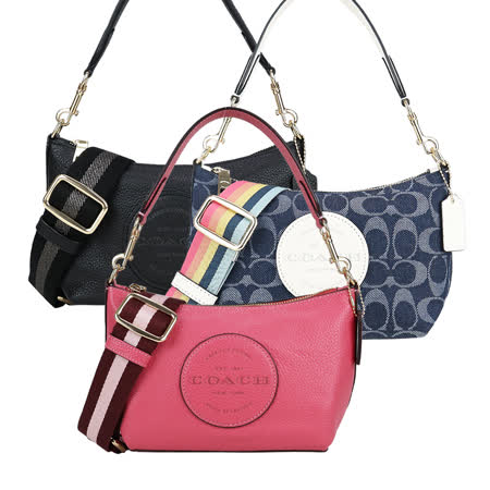 COACH 
LOGO肩/斜背兩用包