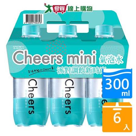 Cheers氣泡水300ML x6入