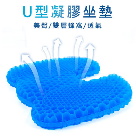 U型雙層
蜂巢式冷凝坐墊