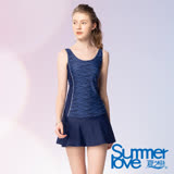 夏之戀SUMMERLOVE大女長版二件式(褲連裙)S21719 S21719-03