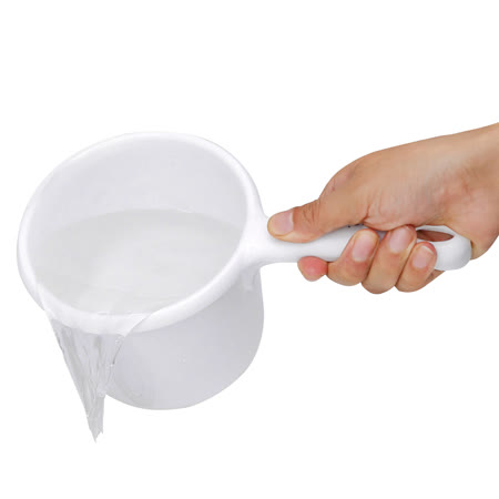 日本製造INOMATA標準型水勺(白色) 2入組