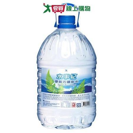 統一水事紀 麥飯石礦泉水 5000mlX2桶/箱【愛買】