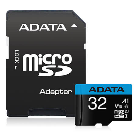 威剛 Premier microSD A1 32G記憶卡(附轉卡)