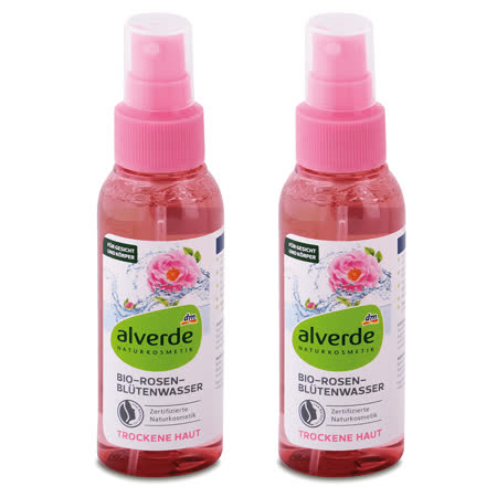 德國alverde 
野玫瑰花水 100ml*2入
